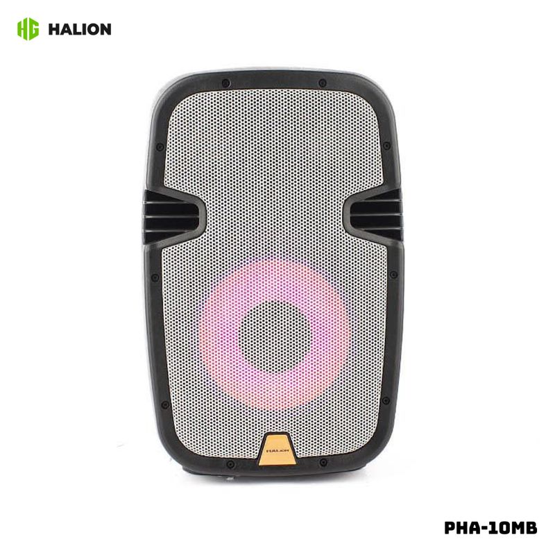 HALION - PARLANTE ACTIVO HALION 1000W 1UHF MIC BATERIA - PHA-10MB