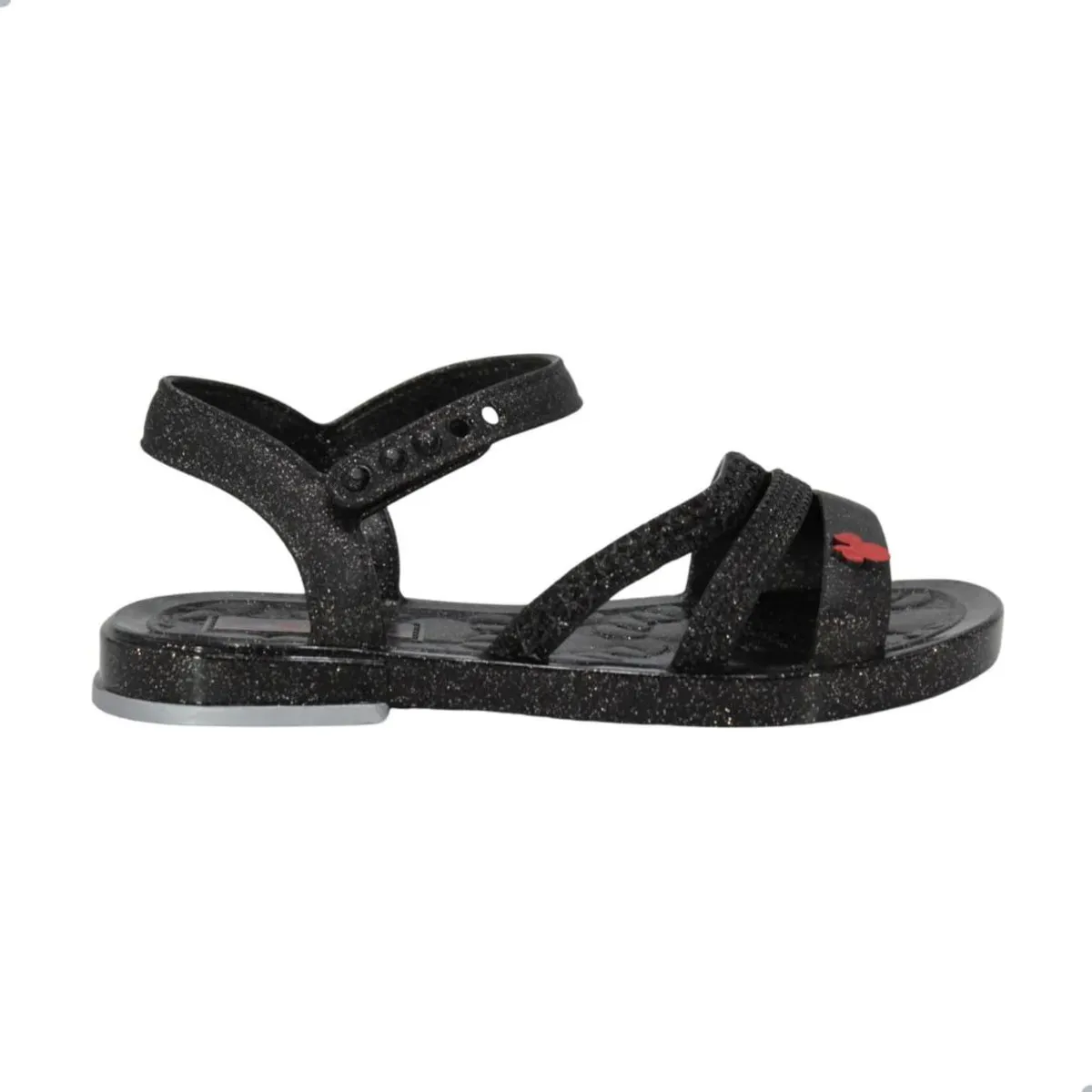 MICKEY MOUSE - Sandalias Deluxe Minnie Mouse Negro Niña