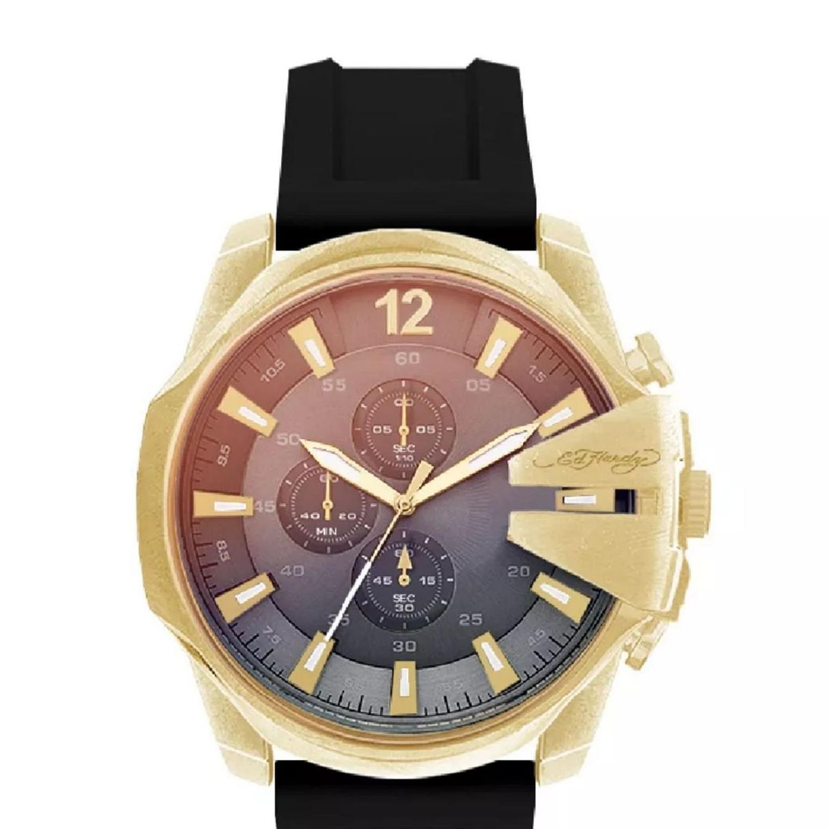 ED HARDY - Reloj para Hombre Ed Hardy 53 m - Negro