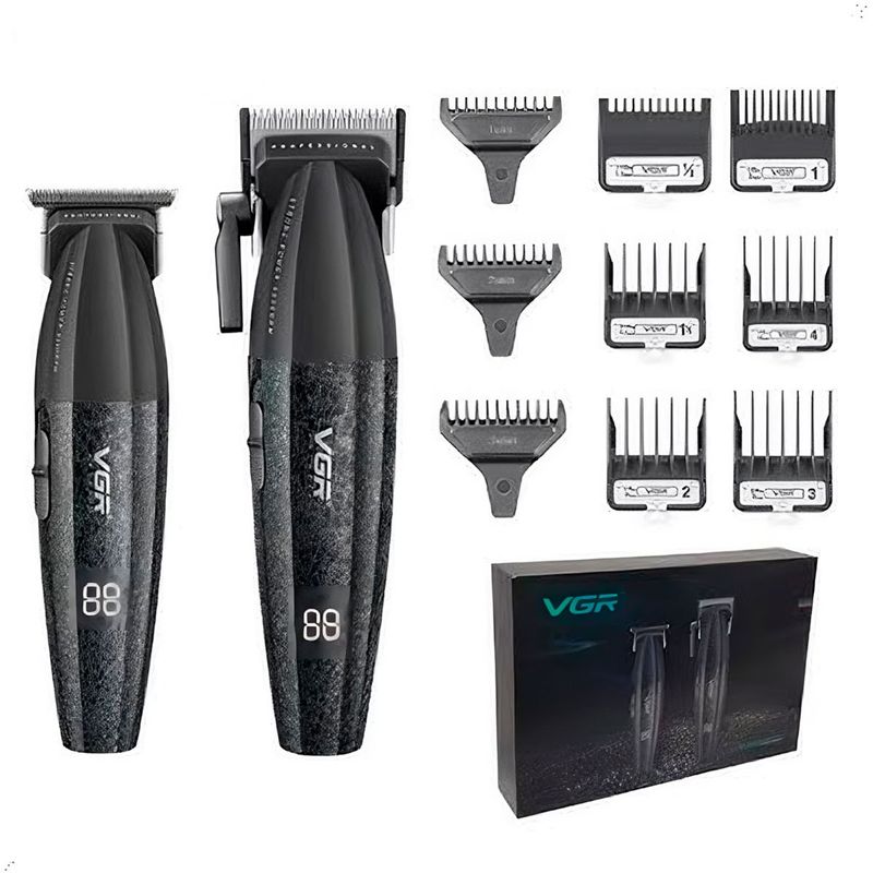 GENERICO - Maquina Corte Cabello Pelo Combo VGR V 640 Inalambrico