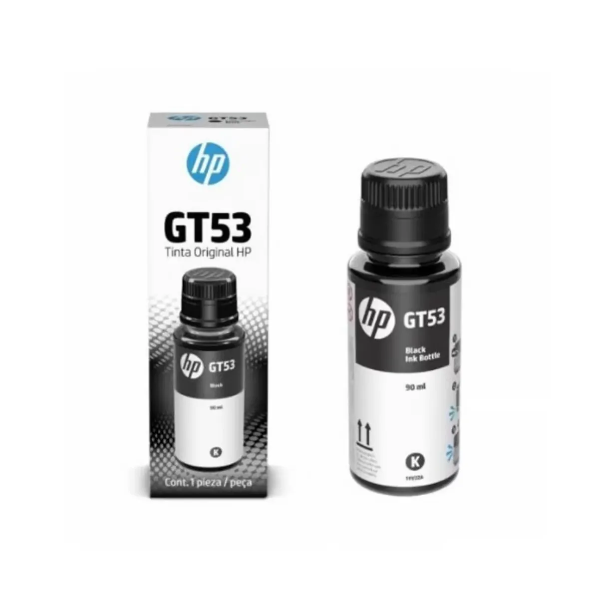HP - Botella De Tinta HP GT53 Black