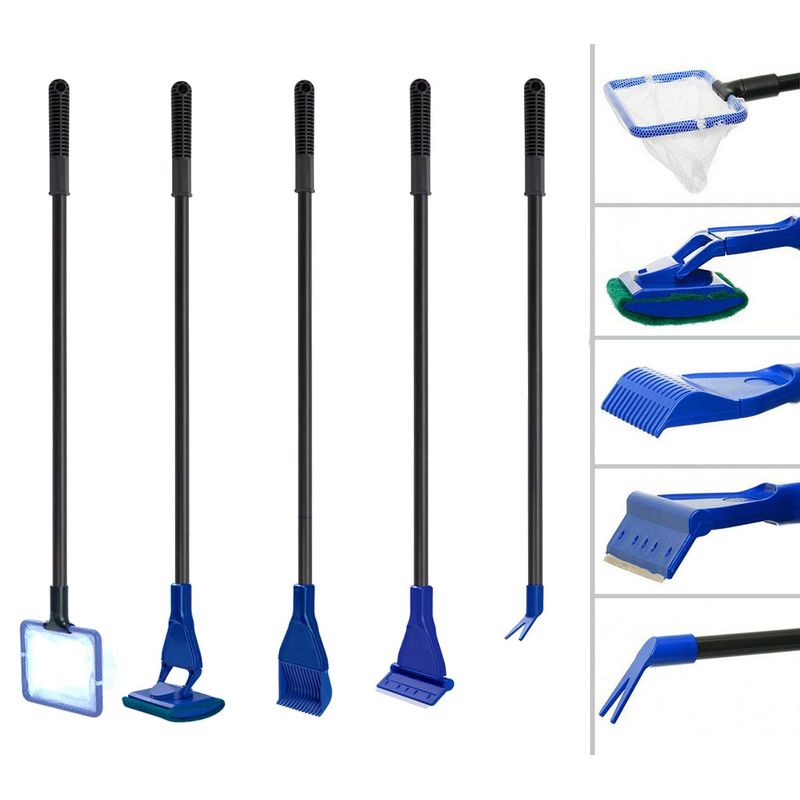 GENERICO - LIMPIADOR 5 EN 1 ACUARIO JENECA AS-53