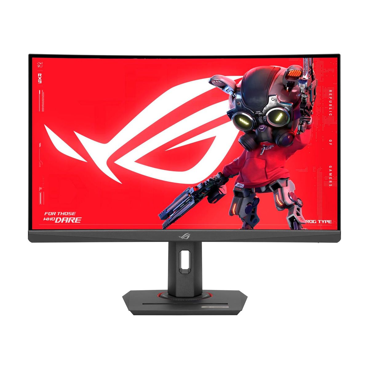ASUS - MONITOR ASUS ROG STRIX XG27WCS 27 QHD CURVO 180HZ 1MS PN XG27WCS