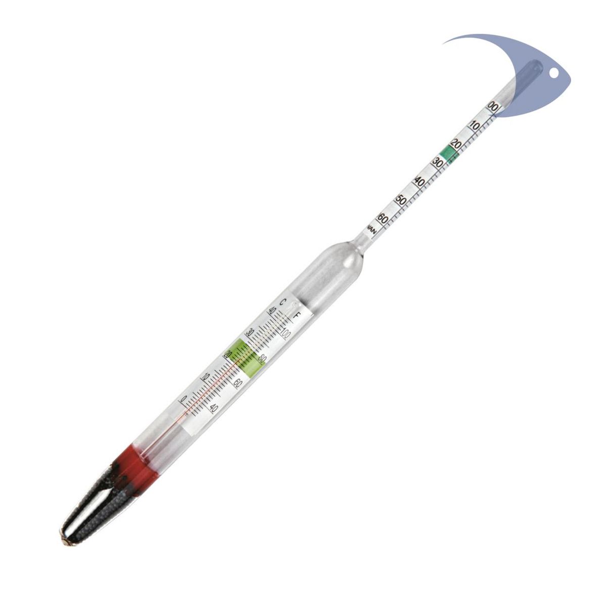 DYMO - HIDROMETRO DENSIMETRO TERMOMETRO DYMAX ACUARIO BEBIDAS