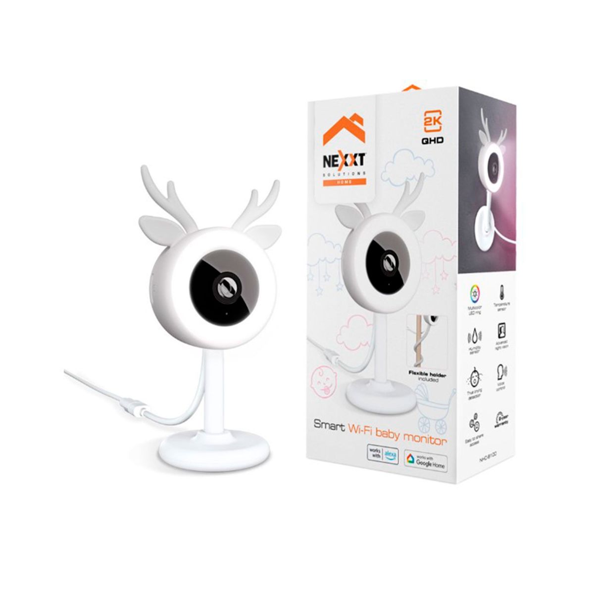 NEXXT SOLUTIONS - CAMARA PARA BABY NEXXT SOLUTIONS 2K PARA INTERIOR PN NHC-B100