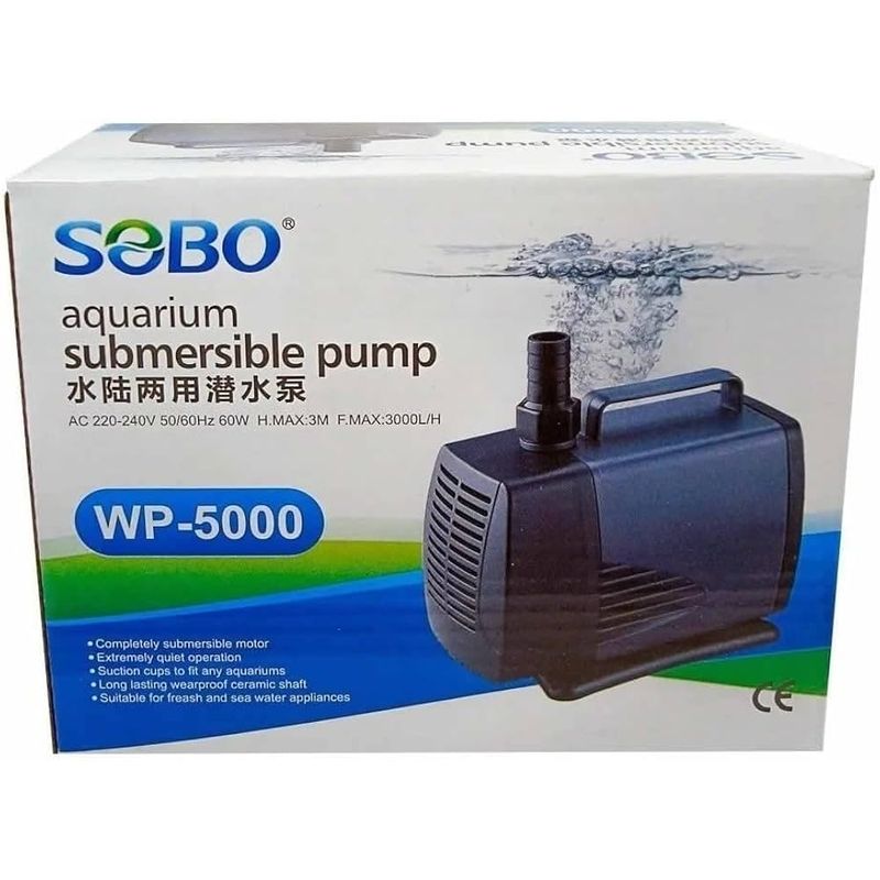 SOBO - BOMBA SUMERGIBLE SOBO WP 5000 - Venusaqua o Similar Marca