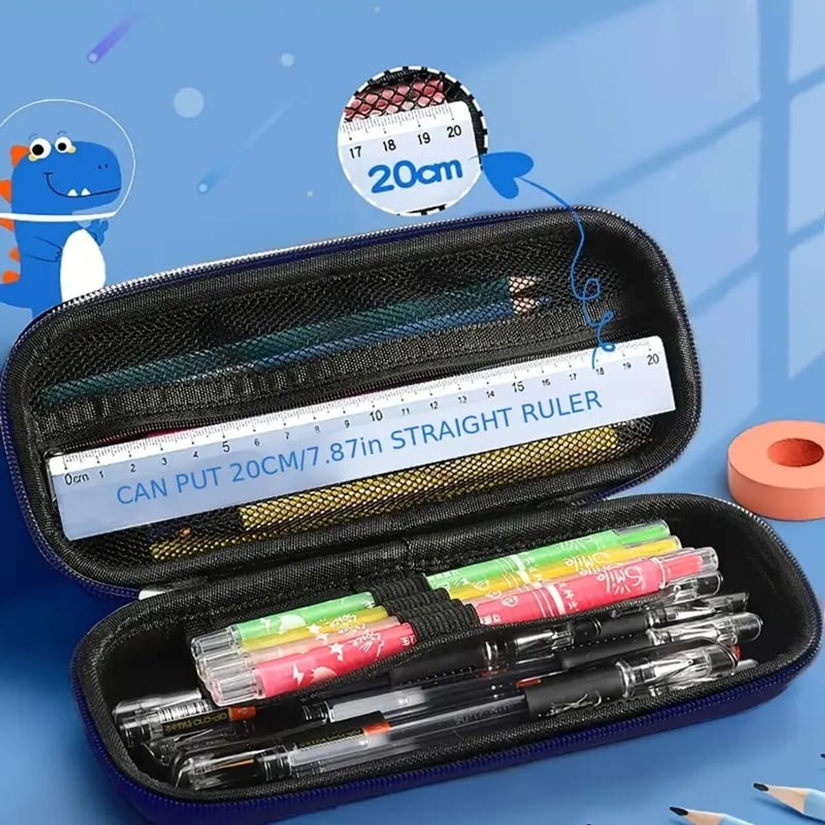 GENERICO - CARTUCHERA 3D ESCOLAR PARA NIÑOS KAWAII