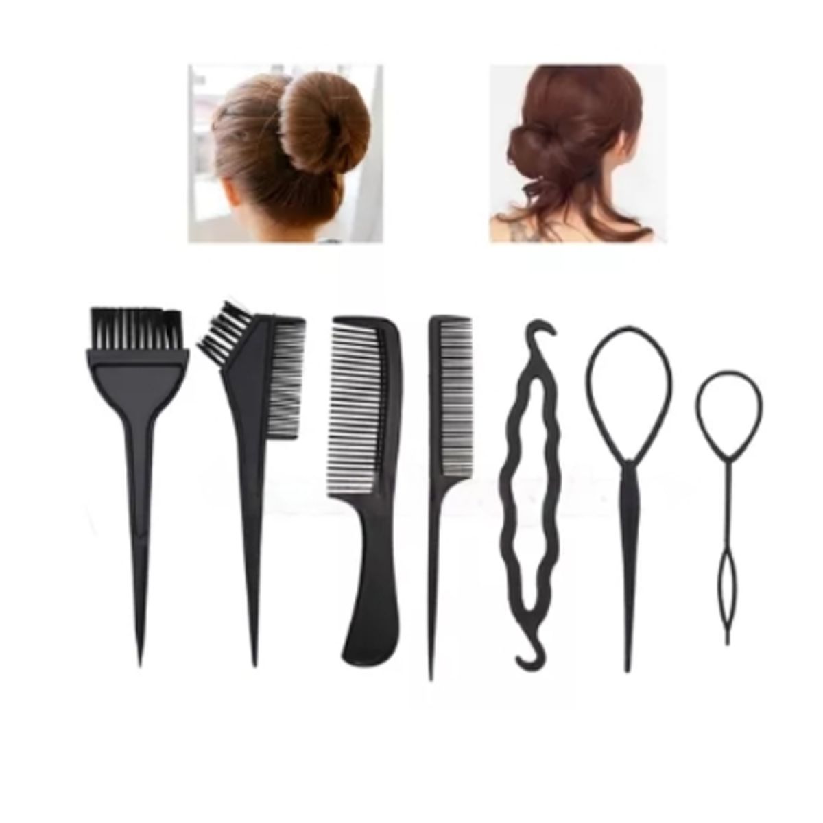 GENERICO - Set de Peine Profesional 7 PZS