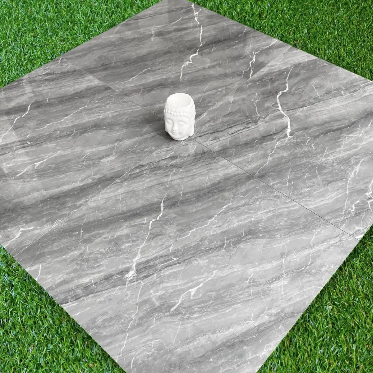 EJESA CREA TU ESPACIO IDEAL - PORCELANATO RAYO GREY 60X60cm  144m2  VITRIFICADO