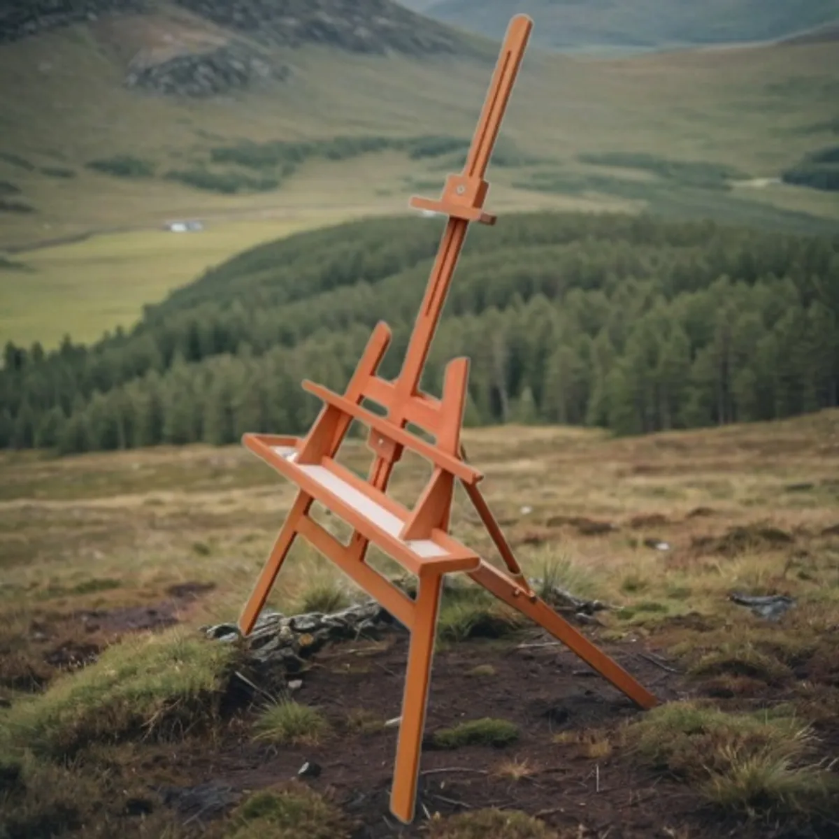 START FG - Caballete de madera 1.50 mts con bandeja