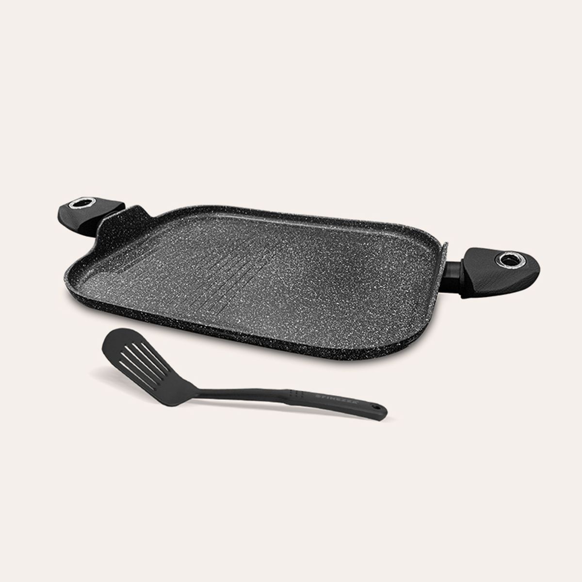 FINEZZA - Plancha parrillera de 2 piezas