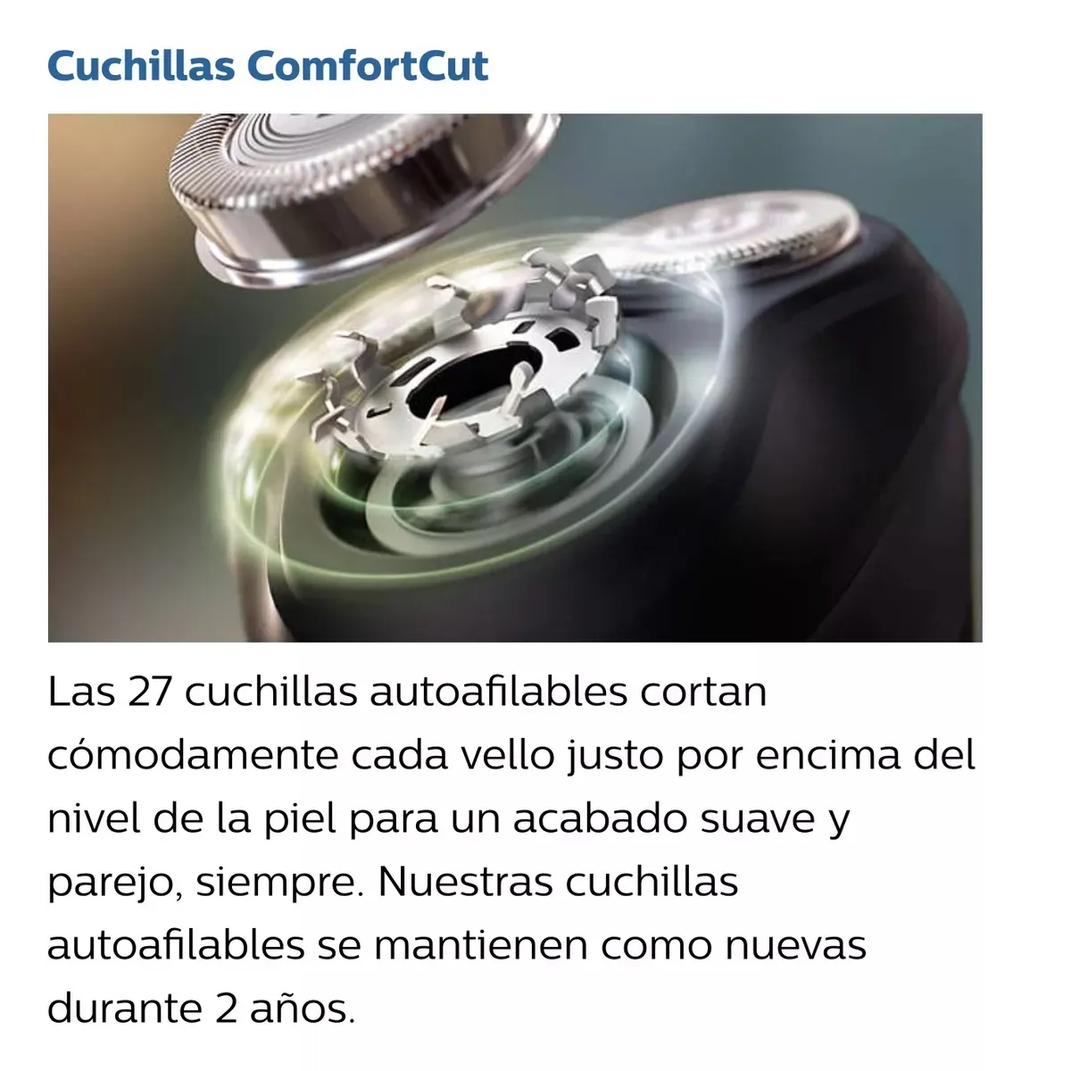 PHILIPS - Afeitadora Philips 3d Skinprotect + Patillero Y Carga En 1hr