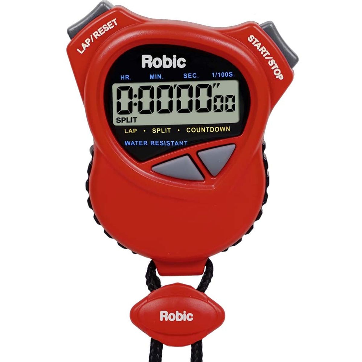 ROBIC - Cronómetro Robic 1000W Alta Precisión Conteo Regresivo 01100 Rojo