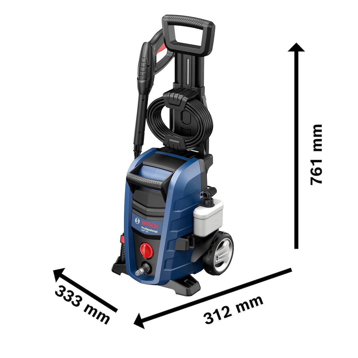Bosch - Hidrolavadora Profesional Bosch Ghp 200 Alta Presión 1700w