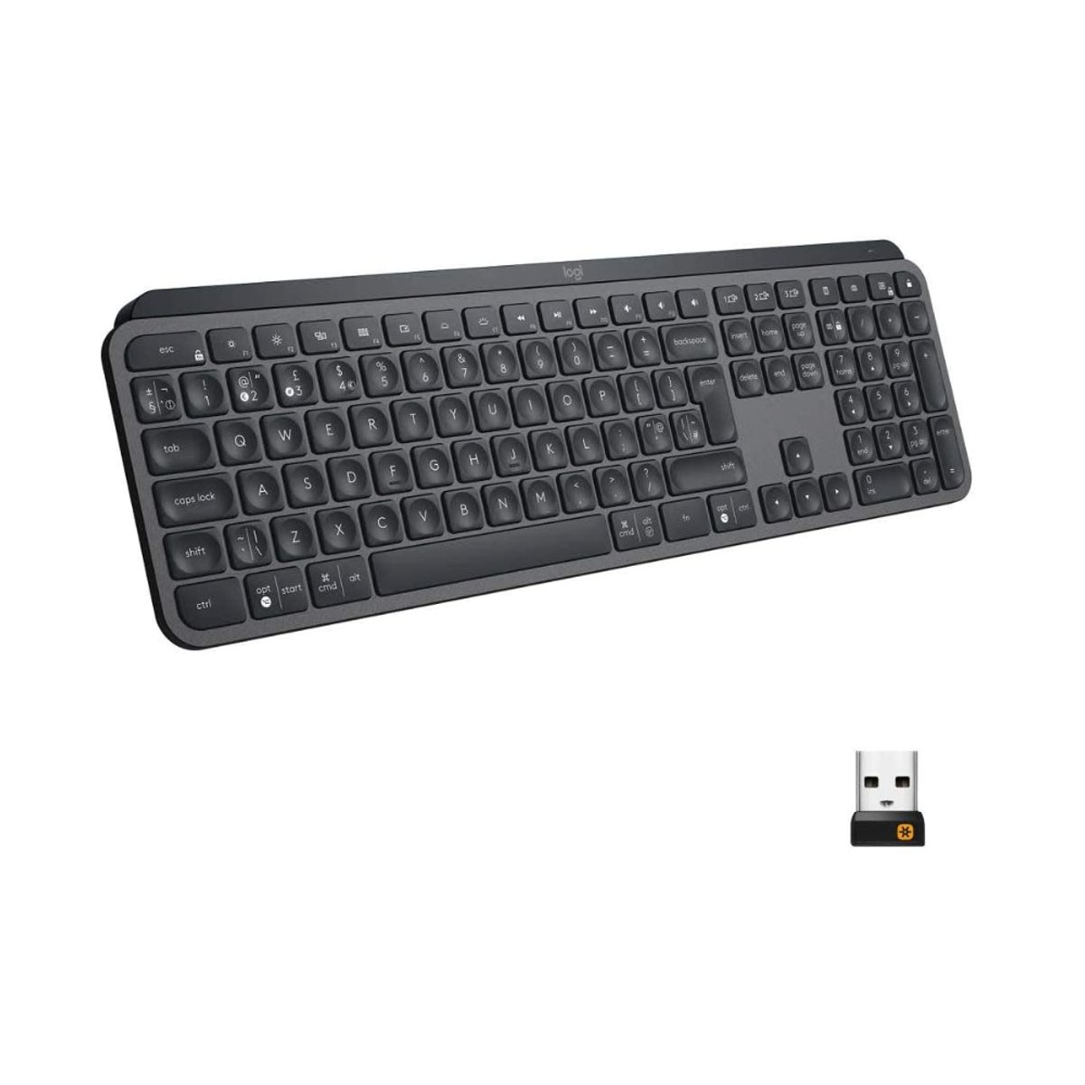 LOGITECH - TECLADO LOGITECH MX KEYS S ILLUMINATED INALAMBRICO BLUETOOTH NEGRO