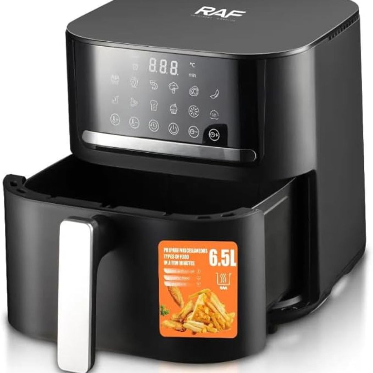 OEM - Freidora de Aire con Pantalla Digital RAF 6500ml