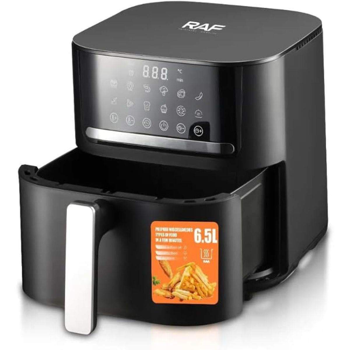 OEM - Freidora de Aire con Pantalla Digital RAF 6500ml