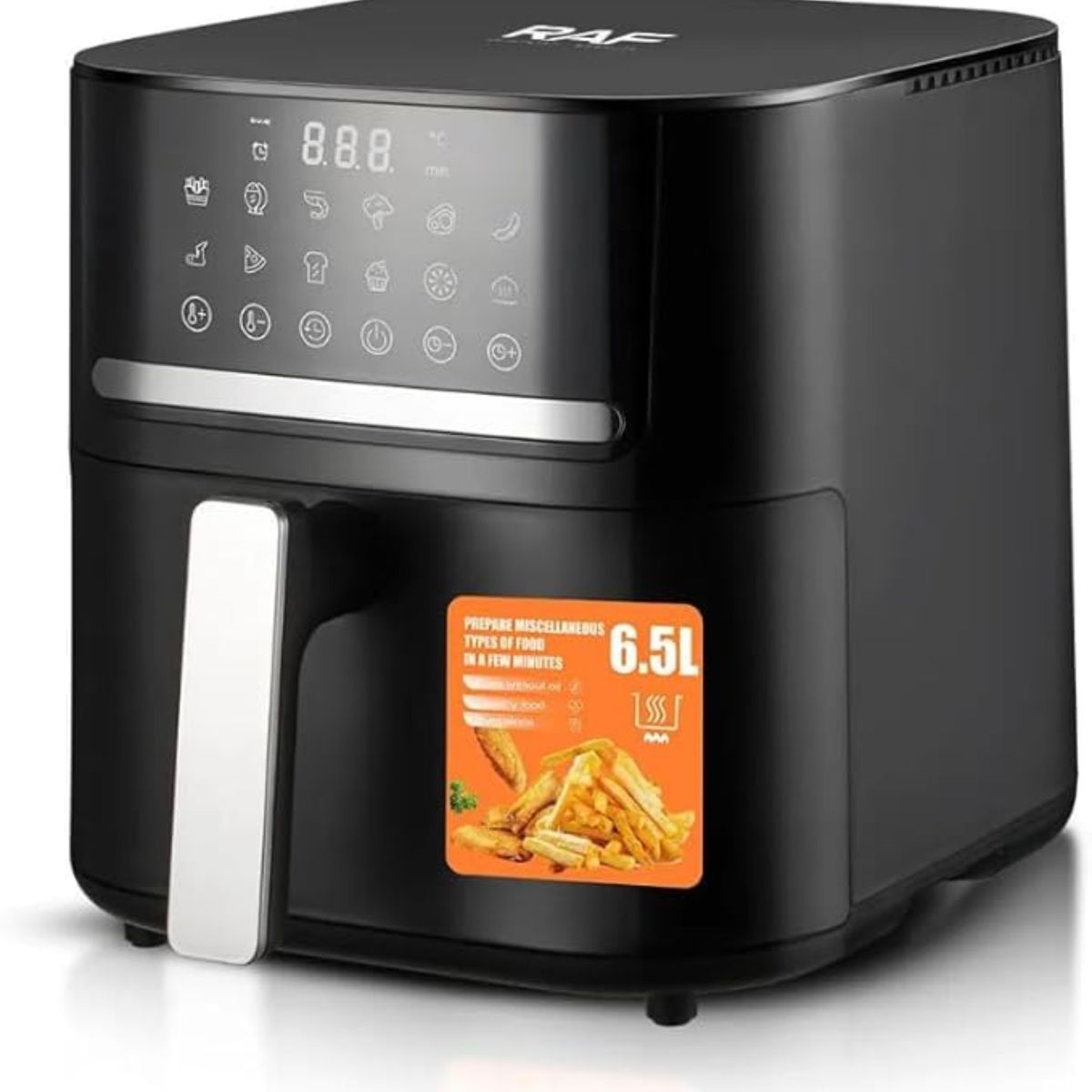 OEM - Freidora de Aire con Pantalla Digital RAF 6500ml