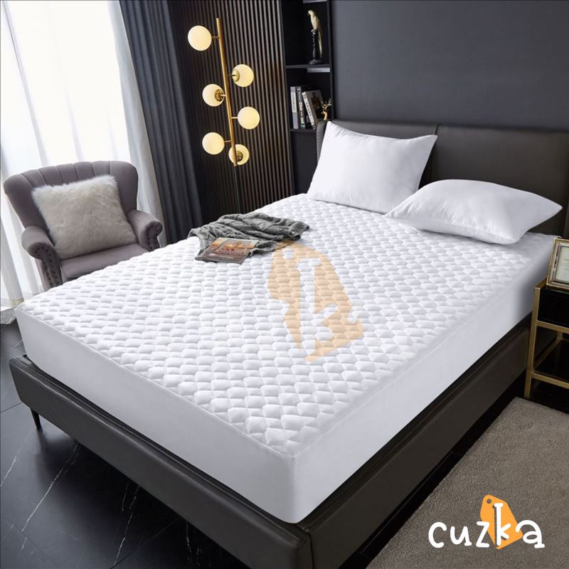 CASATEX - PROTECTOR DE COLCHON IMPERMEABLE TRANSPIRABLE  CON CIERRE 2PLAZAS