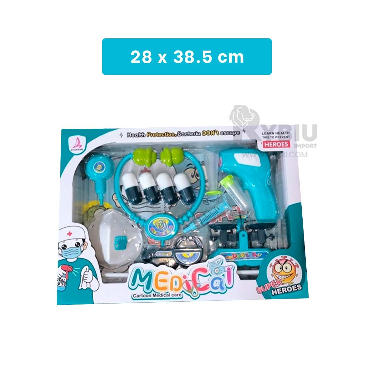 RYBIU IMPORT - Set de Divertido de Niñas en Caja Verde Y+Papel de Regalo