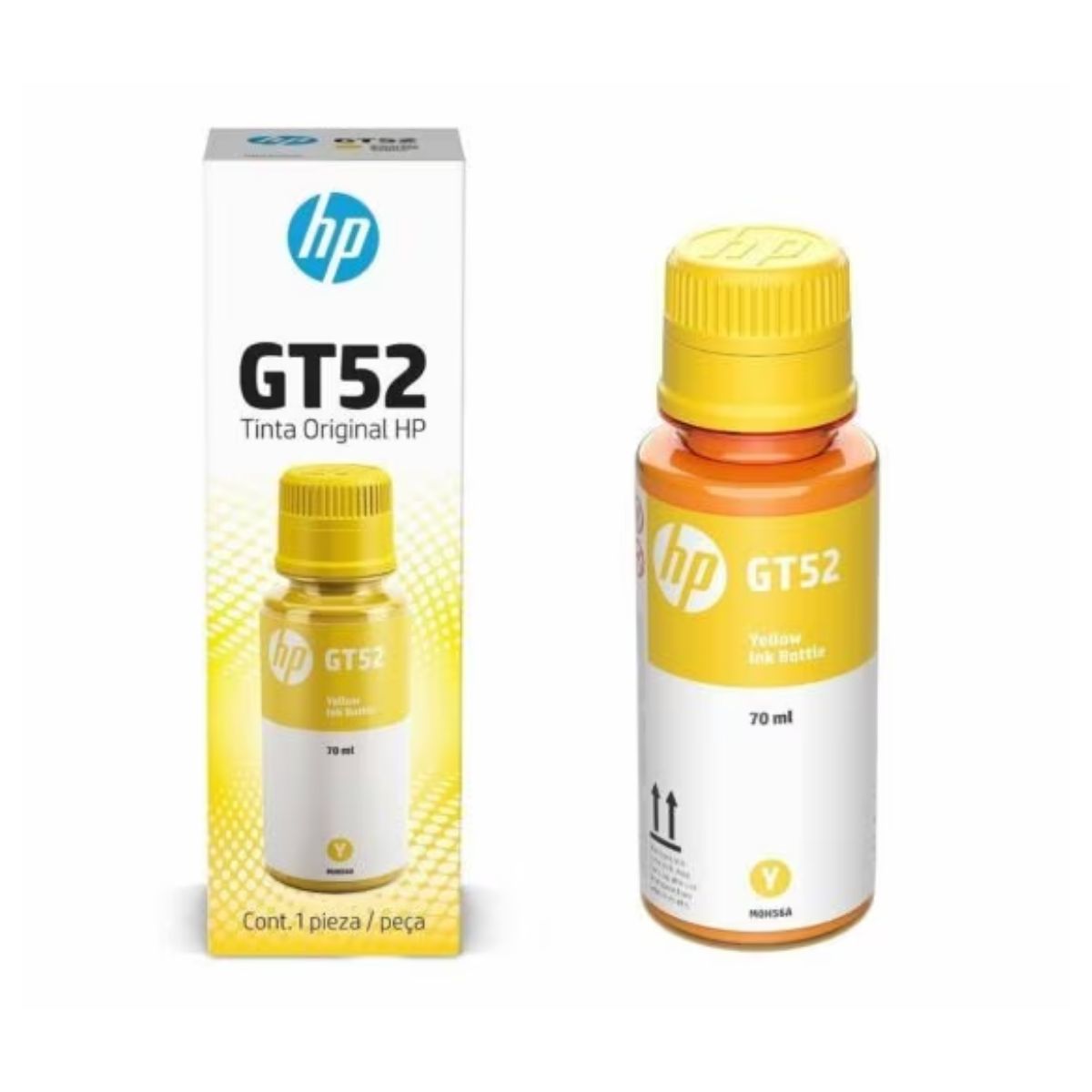 HP - Botella De Tinta HP GT52 Yellow