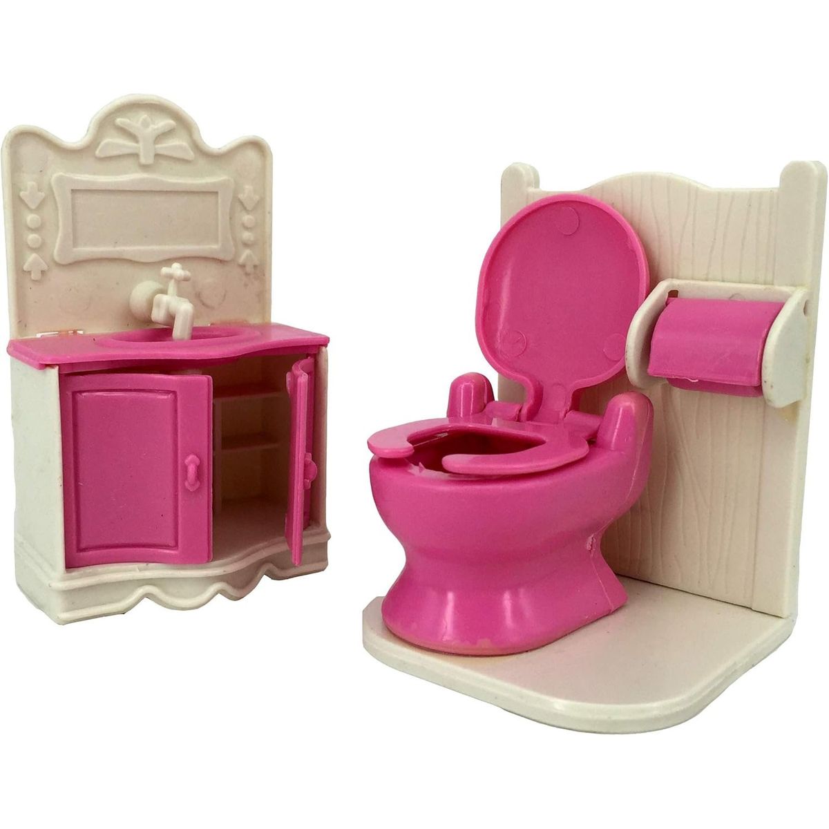 GENERICO - Juguete Casa de Muñeca Amoblada Mi Familia Feliz Con Luz