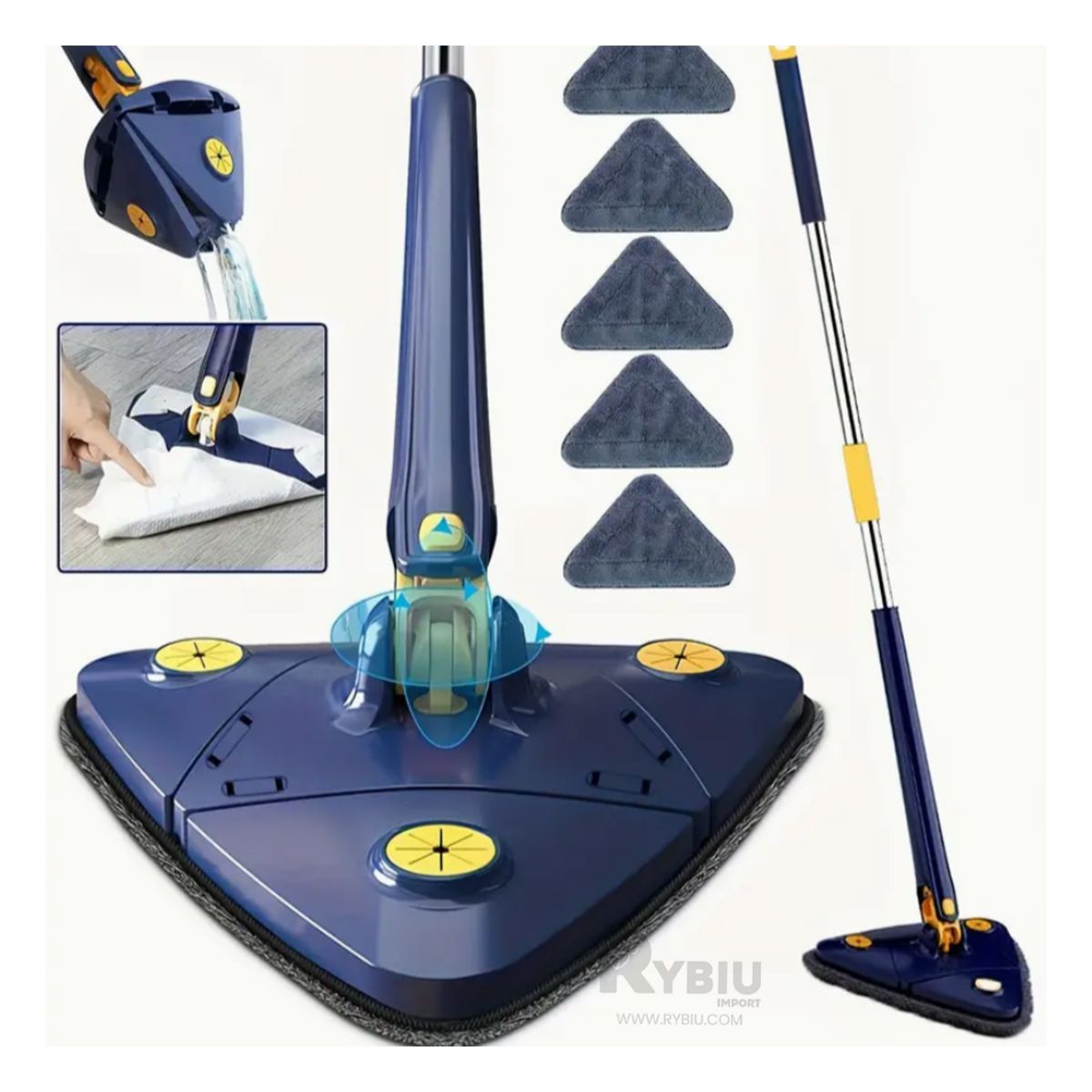 GENERICO - Limpiador Optimo y Manejable Color Azul Y+Regalo Agendita