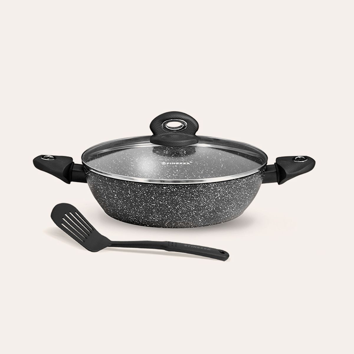 FINEZZA - Perol Finezza Ultragranito 32 cm x 3 Piezas