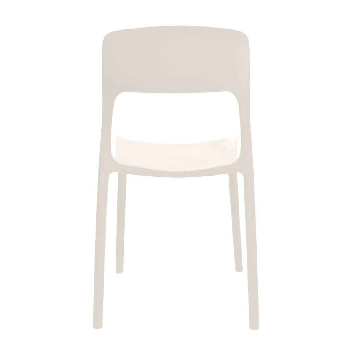 BONNO - Silla De Diseño Obi Blanco Bonno