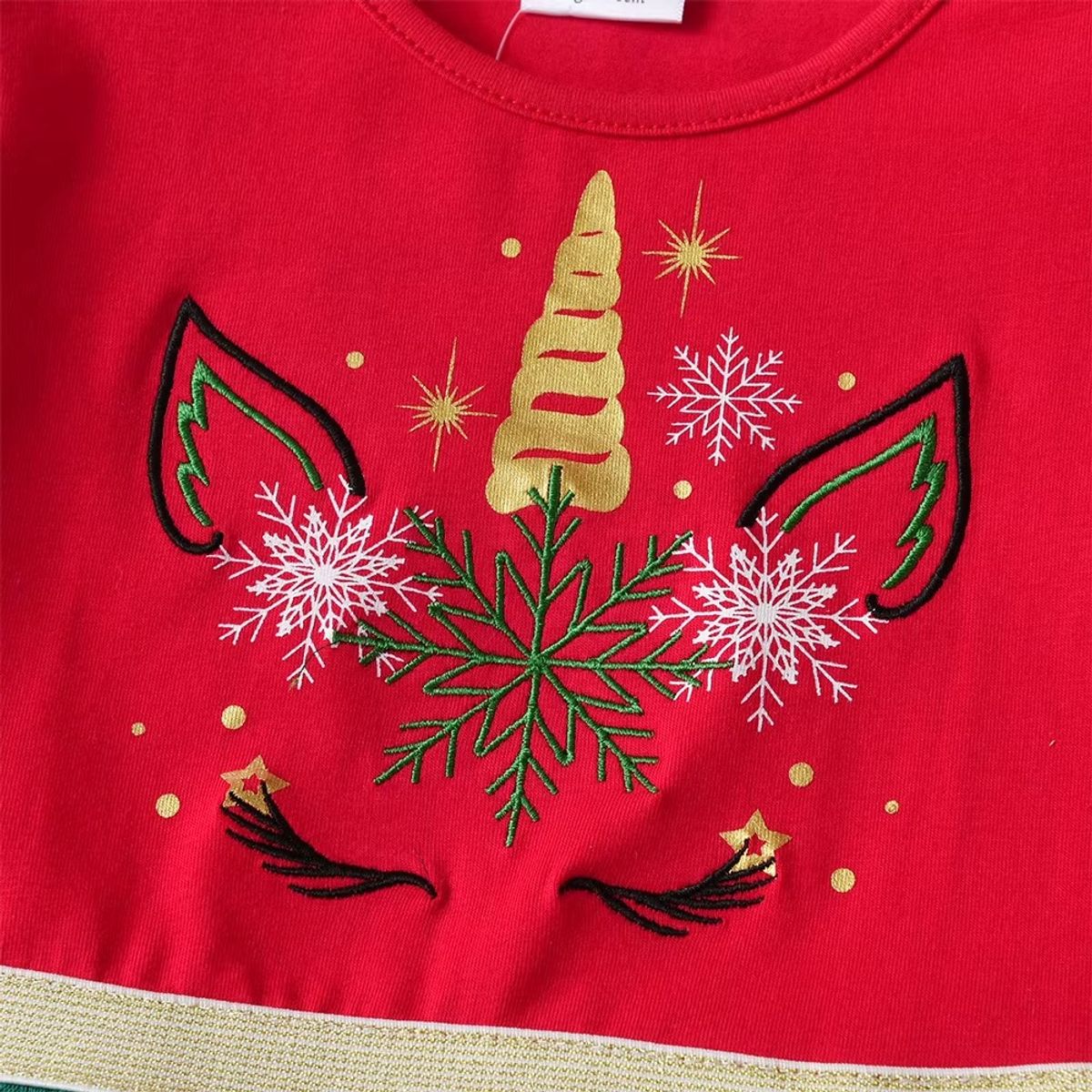 GENERICO - VESTIDO PARA NIÑA NAVIDAD CASUAL