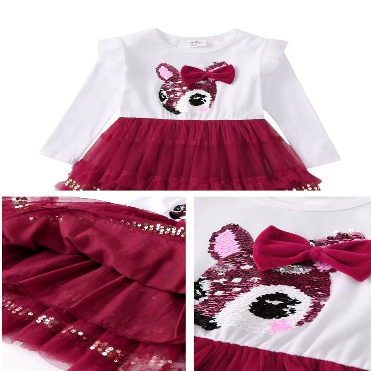 GENERICO - VESTIDO NAVIDAD DE NIÑA - RENO