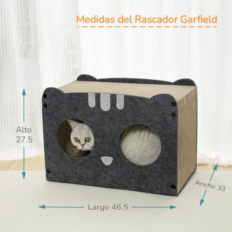 CAT OH - Rascador Garfield negro