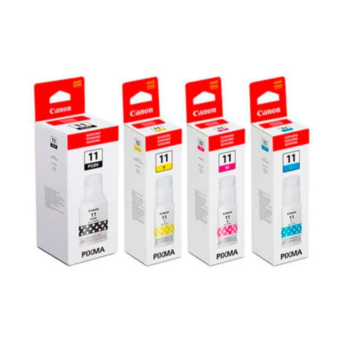 CANON - Pack de tintas Canon GI-11 CMYBK para G2160 G3160