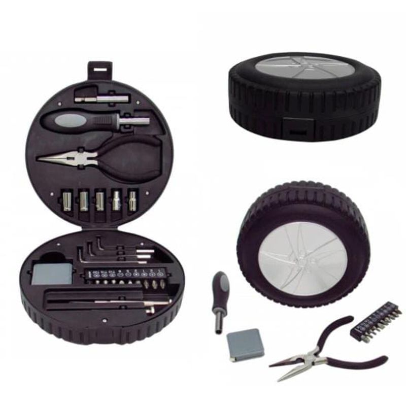 GENERICO - Set De Herramientas Tipo Llanta