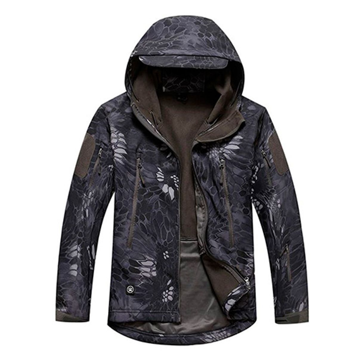 GENERICO - Chaqueta Tactica Casaca Piel De Tiburon Camping Camuflada L