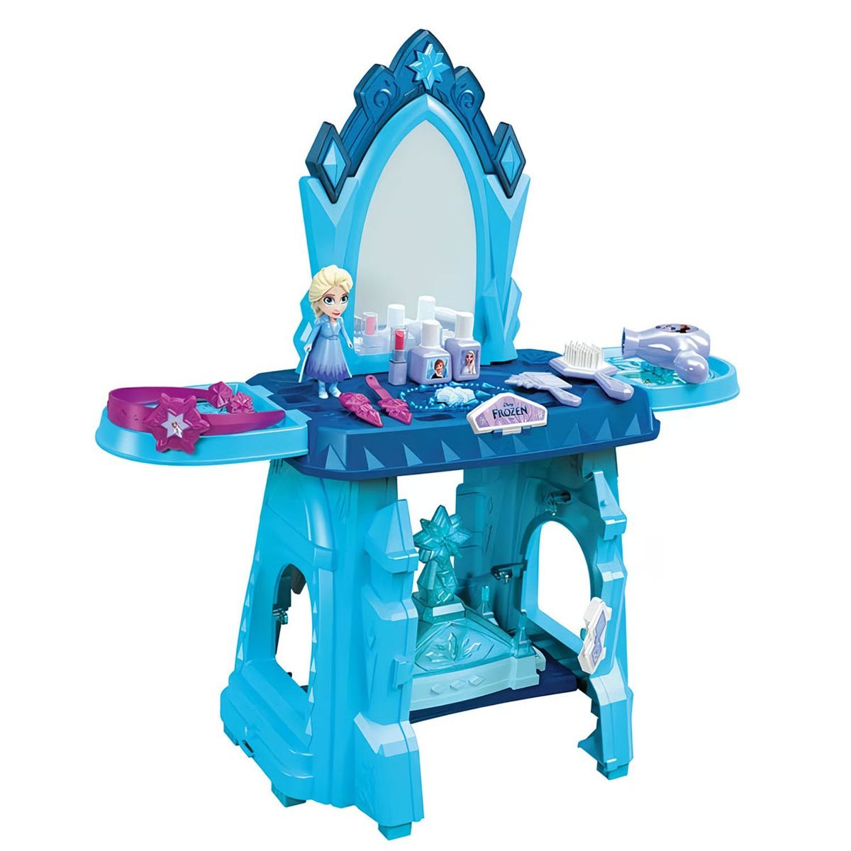 FROZEN - Juguete Set de Tocador y Castillo Lanza Nieve FROZEN II