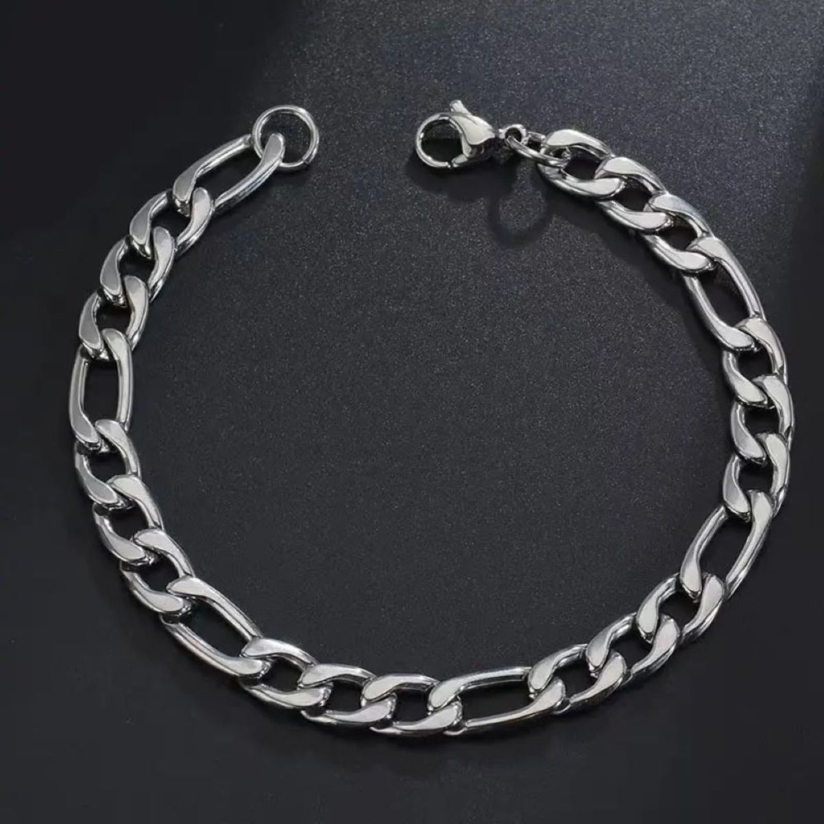 GENERICO - Pulsera Cartier Cubano Acero Inoxidable 316L