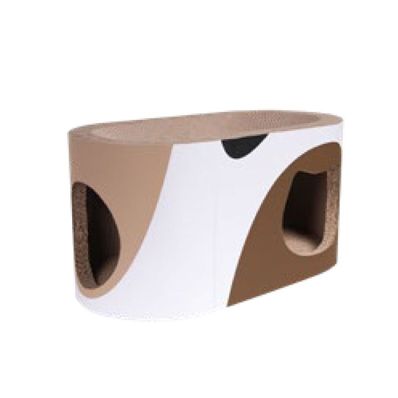 CAT OH - Rascador Grande Hide and Seek Condo marrón