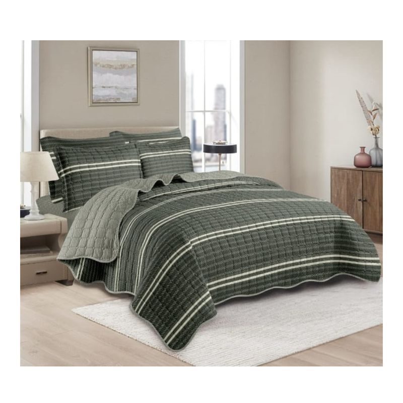 GOLDSUN - CUBRECAMA GOLDSUN 7 PIEZAS DE 2 PLAZAS