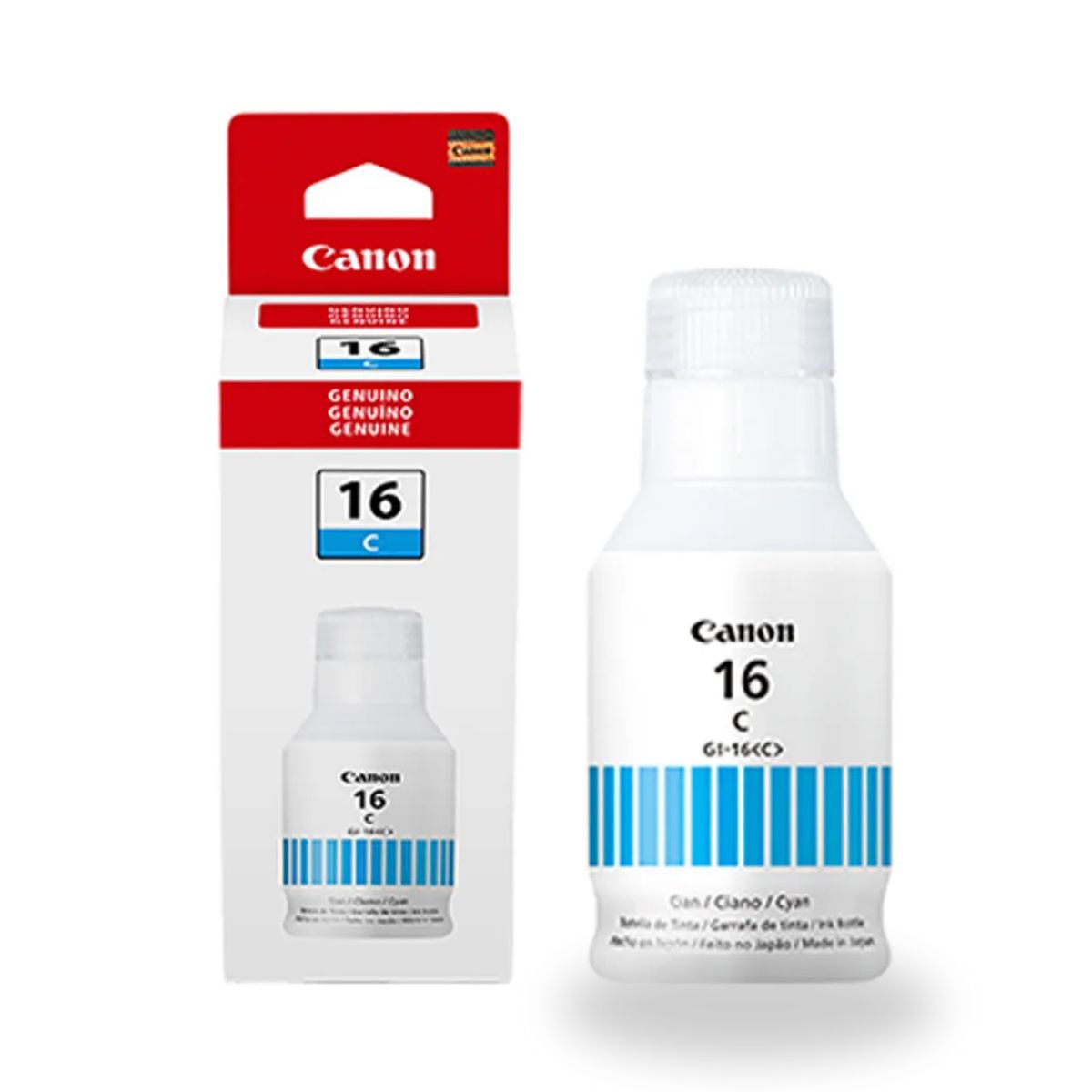 CANON - Tinta Canon GI-16 Cian Original