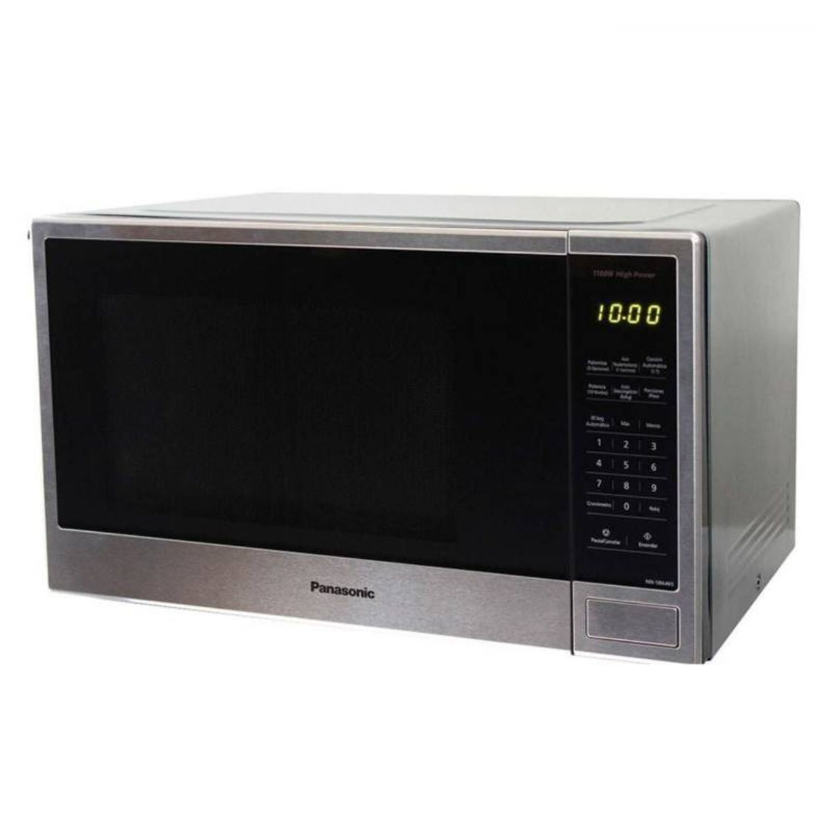 PANASONIC - Horno Microondas Panasonic 37 Lts 900W NN-SB646SRPK - Plateado
