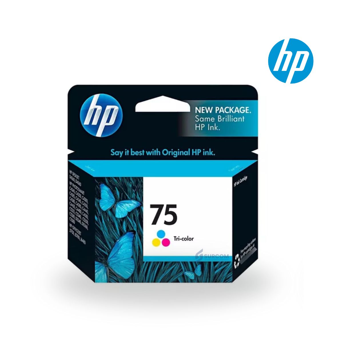 HP - Cartucho HP 75 Tricolor CB337WL original