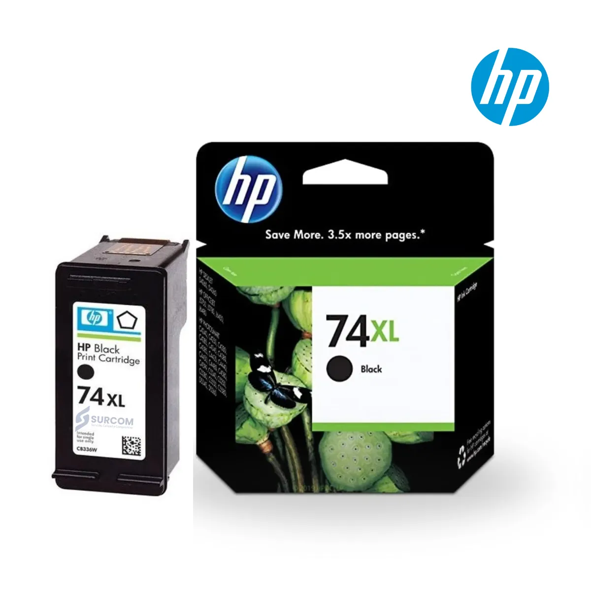 HP - Cartucho HP 74 XL Negro