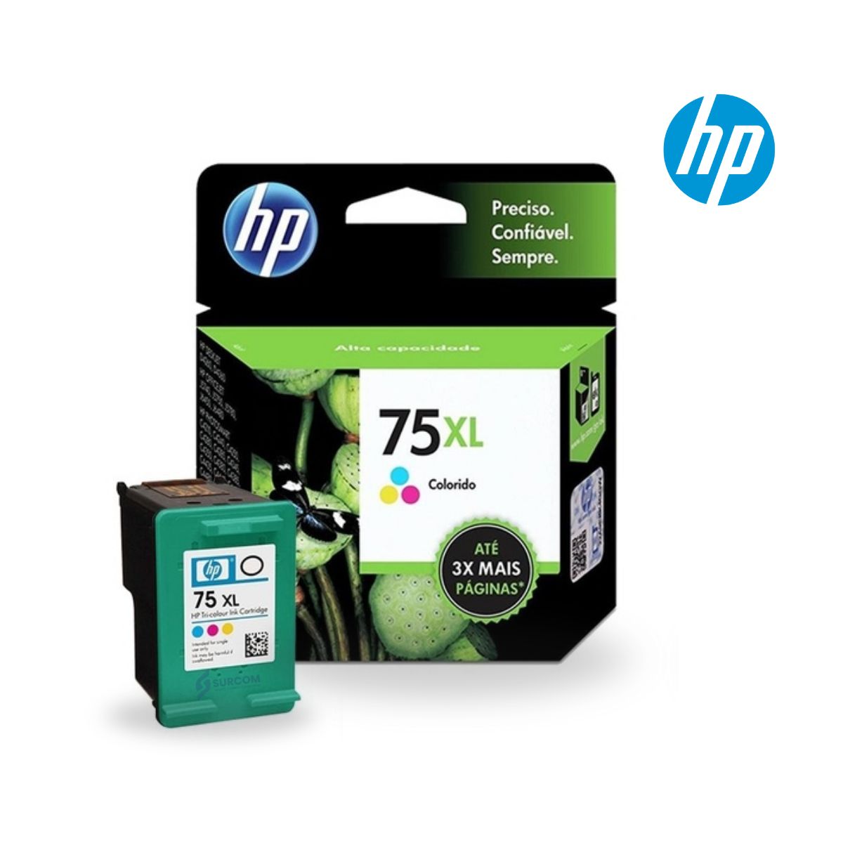HP - Cartucho HP 75 XL Negro