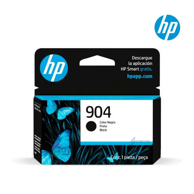 HP - Cartucho HP 904 Negro T6M00AL original