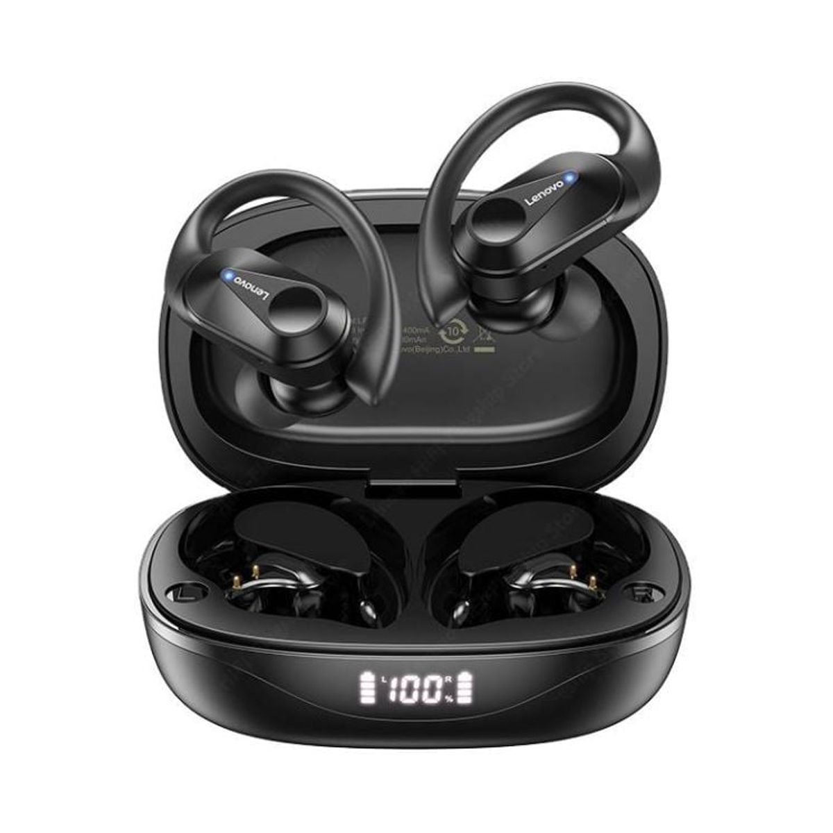 LENOVO - Audifono Bluetooth Lenovo LP75 Sports Wireless 5.3 - Negro