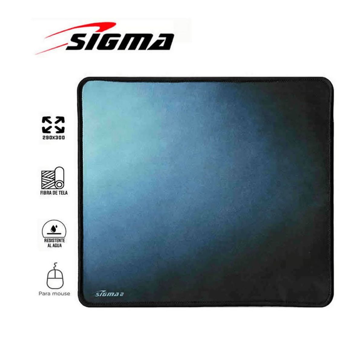 SIGMA - Pad Mouse Degradee Sigma X22+w Negro