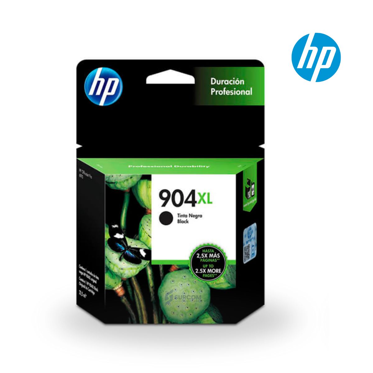 HP - Tinta Hp 904xl Negro T6m16al