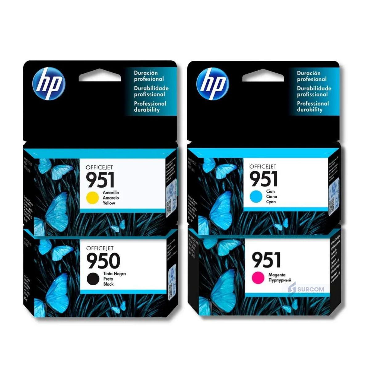 HP - Pack deTintas HP 950 951 Cyan Magenta Amarillo Negro