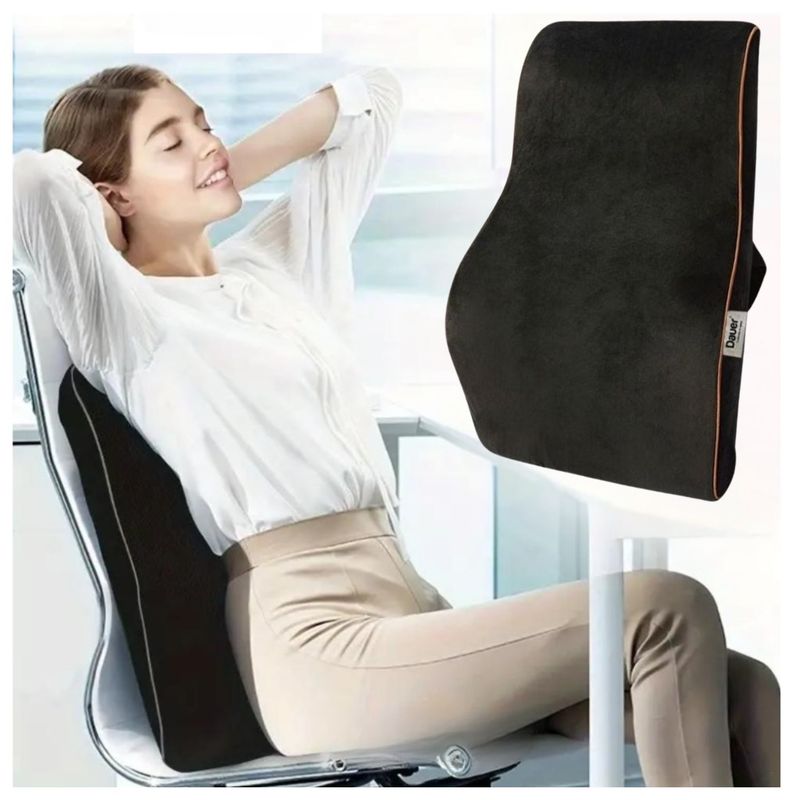 DAUER - Cojín Ergonómico DAUER con Forro y Bolsillo de Bambú +Gel